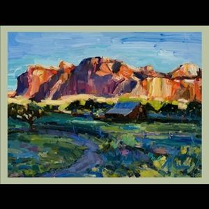 Blue Skies Oil Painting 🎨 by Dawn Normali